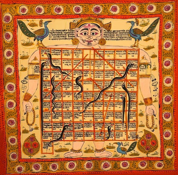 The Jain Snakes and Ladders — Leela-Purusha